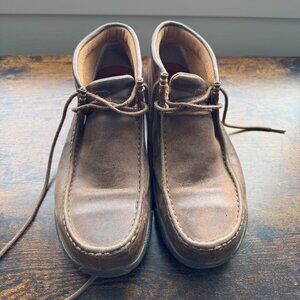 Twisted X Chukka Driving Moc. Steel Toe Boots Size 7.5 Men's